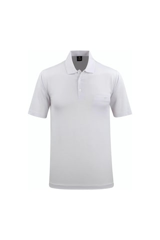 Çizgi Erkek Polo Yaka Cepli Tişört 5107 Bgl-st04562 Beyaz