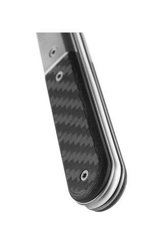 Lionsteel Barlow Karbon Fiber Kamp Çakı Siyah
