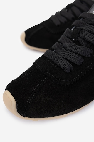 Valmenti Kadın Hakiki Deri Siyah Süet Sneakers & Spor Ayakkabı 1119 0138 Bn Ayk Y25 Sıyah Suet Siyah