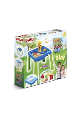 Su Kum Ve Yaratıcılık Masası - 2677d Çok Renkli