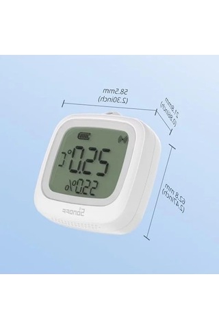Zigbee Lcd Akıllı Sıcaklık Nem Sensörü, Su Geçirmez Ve Uygulama İzleme