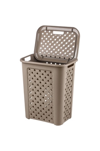 El Casa Viola Çamaşır Sepeti, 30 L 399733494 Gri-kahverengi