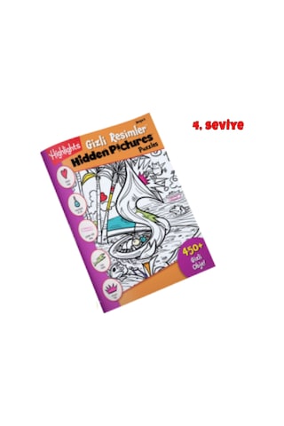Hidden Pictures Gizli Resimler 4’lü Set