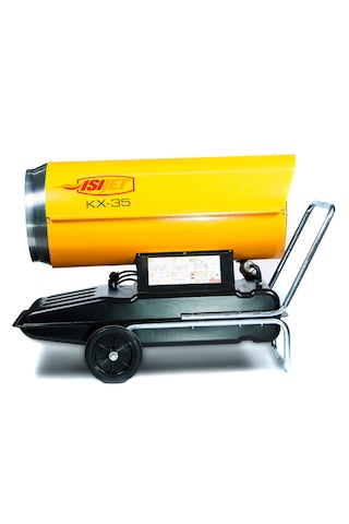 Isıjet Kx-35 41 Kw 220v 37 Lt Depolu Bacasız Mazotlu Fanlı Isıtıcı