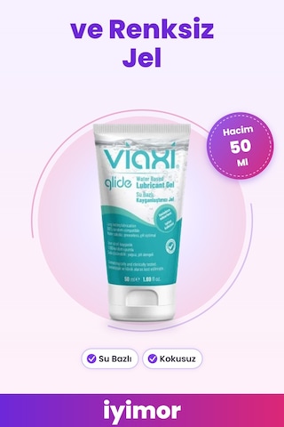Su Bazlı Ve Renksiz Kayganlaştırıcı Jel 50 Ml İyimor