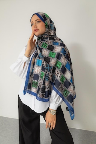 Mimiyum Soft Şal-zincir Leopar - Model 3 Çok Renkli