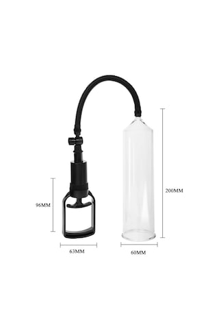 River World Silikon Girişi Olan 20 Cm'lik Vakum Pe Nis Pompası