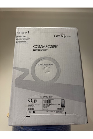 Commscope-amp Cat 6 Halogen Free Utp 23awg Lszh 305 Metre Beyaz
