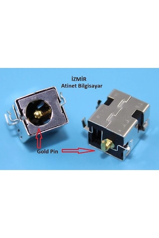 Asus K53Sj K53Sv X52Sa X52Sg Power Dc Jack Şarj Soketi Gold Pin