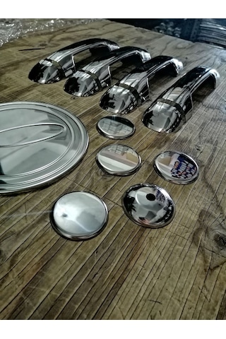 Ford Connect 2009-2014 Krom Kapı Kolu- Depo Kapağı-Kilit Açma Set