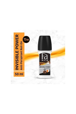 Fa Men Invisible Power Erkek Roll-On Deodorant 3 x 50 ML