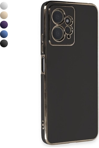 Xiaomi Redmi Note 12 Kılıf Luxury Seri Kamera Korumalı Silikon Kapak