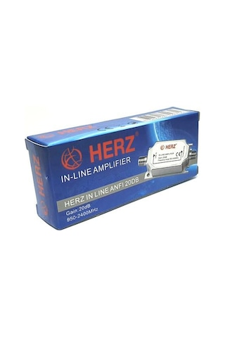 Herz 20Db In-Line Amplifier Kablo Sinyal Yükseltici
