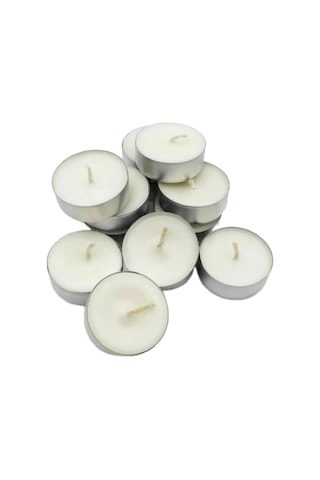 Küçük Tealight Mum Mum & Kandil Beyaz Küçük Tealight Mum Mum & Kandil Beyaz