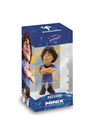 Minix Diego Maradona Figürü Sarı Ve Mavi Arjantin