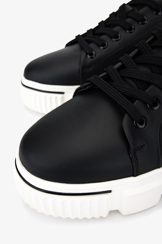 Valmenti Erkek Hakiki Deri Siyah Sneakers & Spor Ayakkabı 381 22524 Erk Ayk Sk25-26 Sıyah Mat Siyah