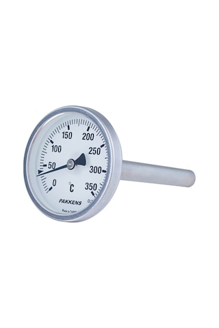 63 MM 350 C Derece 10 Cm Dalma Boylu Pizza. Fırın Termometresi Pakkens