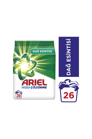Ariel Dağ Esintisi Aquapudra Toz Çamaşır Deterjanı 4 KG