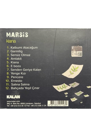 Plak Değildir Cd Dir Cd Marsis Kiana Cd