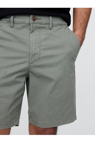Gap Erkek Yeşil Essential Khaki Şort-13541 Yeşil-013