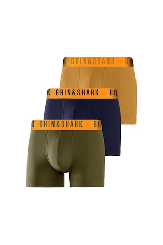Grınshark Likralı 3'lü Kutu Premium Erkek Boxer Tailored Collection Woody