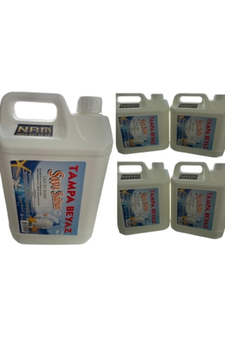 Nrm Tampa Beyaz Sıvı El Sabunu Nrm, Paket 4 Adet 5lt