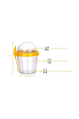 Bebek Mama Saklama Kabı 500ml -001