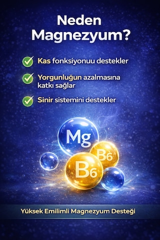 Day's Power Magnezyum Kompleks 60 Tablet