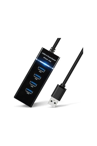 4 Port 3.0 Usb Çoklayıcı 30 Cm Kablo 3.0 Usb Hub