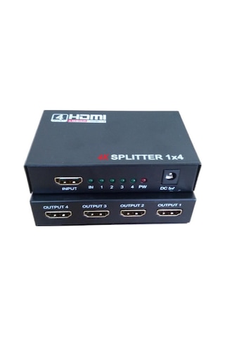 Gplus 4KHD104 4 Port 4K Ultra HD HDMI Splitter Çoklayıcı