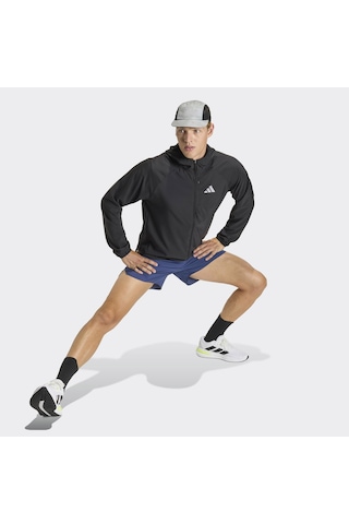 Adidas Adi365 Running Essentials Erkek Siyah Koşu Ceketi Jz7782