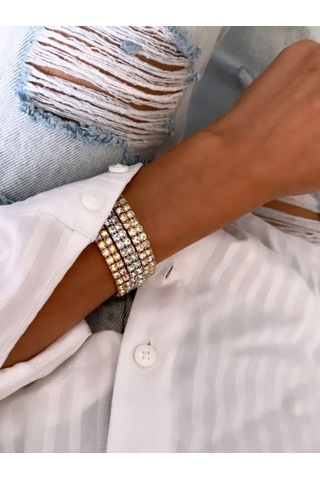 Vally Tıme Taşlı Bileklikler 3 Adet 232998528 Beyaz