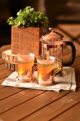 Bambum Holmes - French Press Set 600 Ml Kahverengi