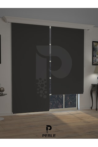 Koyu Gri Blackout Stor Perde Tam Karartma Yüksek Kalite Superblackout Koyu Gri