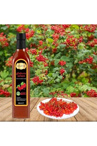 Hanzade Bitkisel Gilaburu Sirkesi 500 ML