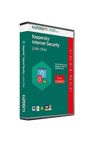 Kaspersky Kıs Internet Securty 2 Kullanıcı 1 Yıl