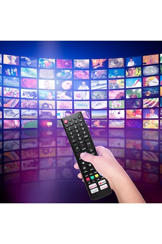 Maiyame Çok Markalı Led Lcd Tv'ler İçin Ağ Platformu Düğmelerine Sahip Evrensel Tv Uzaktan Kumanda Uzaktan Kumanda