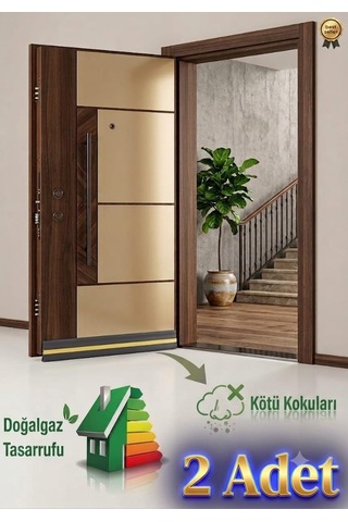 2 Adet Siyah Kapı Altı Rüzgar Önleyici Boşluk Kapatma Böcek Ses Isı Yalıtımı Kapı Pencere İzolasyon 1