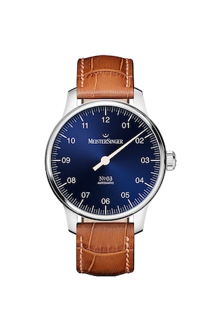 Meistersinger Bm9908 03 38mm - Sunburst Blue Metalik