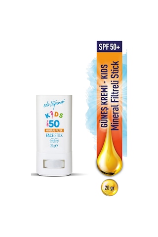 Eda Taşpınar Kids Mineral Filtreli Güneş Koruyucu Face Stick SPF50+ 20 G