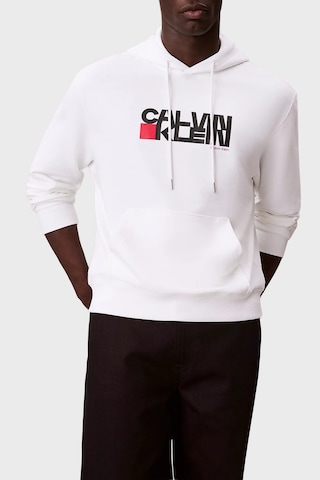 Calvin Klein Erkek Sweat Lv04rd258g Yaf Beyaz Beyaz
