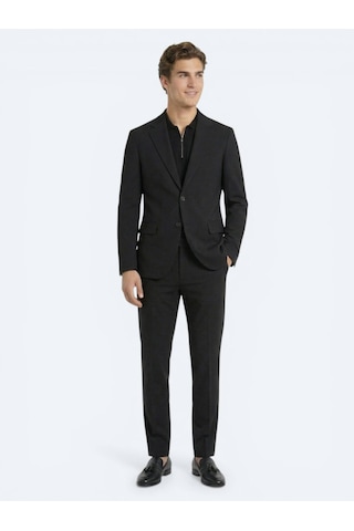 Kip Siyah Modern Fit Takım Elbise