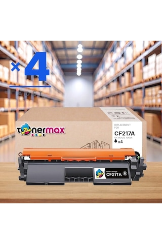 Hp Laserjet Pro M130fn Uyumlu Toner Çipli Cf217a 4'lü 1.600 Sayfa