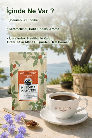 Moliendo Hindiba Kahvesi Granül 4'lü