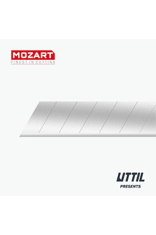 Mozart Blades 91.040 9mm Standart Kır-at Bıçak 10'lu Yedek