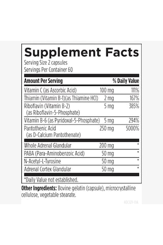 Adrenal Complex 9 İn 1 Complex 120 Capsules