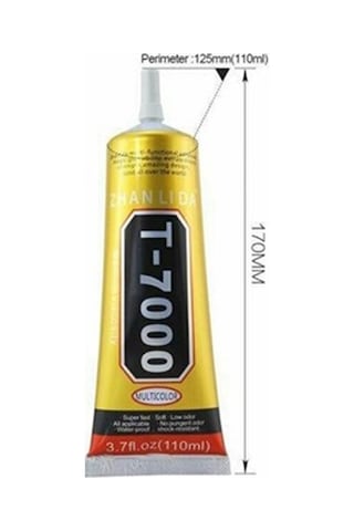 T7000 110 Ml Ekran Dokumatik Siyah Yapıştıtıcı T7000 110 Ml Ekran Dokumatik Siyah Yapıştıtıcı