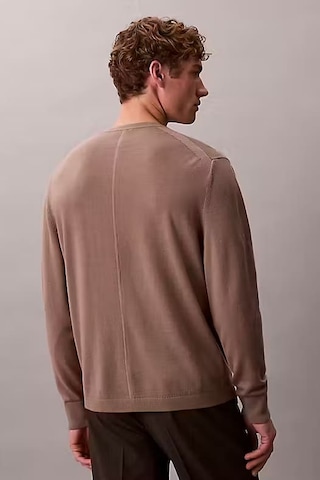 Erkek Regular Fit Merinos Yünü Triko Kazak - Vizon Taupe Tone