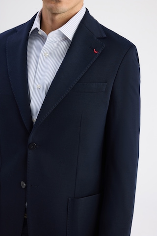 D's Damat Ds Damat Regular Fit Lacivert Armürlü Kumaş Ceket 6hc04m415494m 101