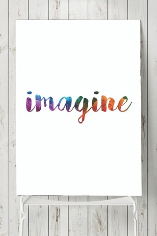 Pster6765 Imagine Motivasyon Poster2 30x40cm